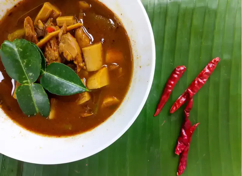 Spicy food in Thailand