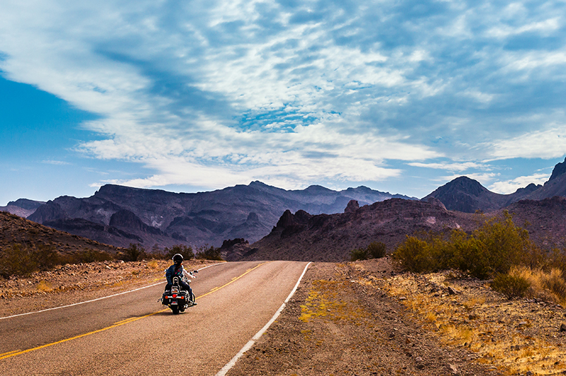 Driving on Route 66