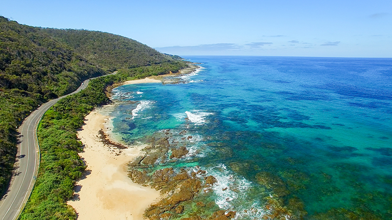 The Great Ocean Road coastline, Australia