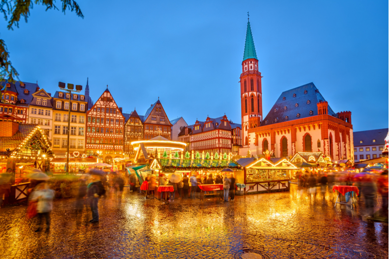 Frankfurt Christmas Market in Germany