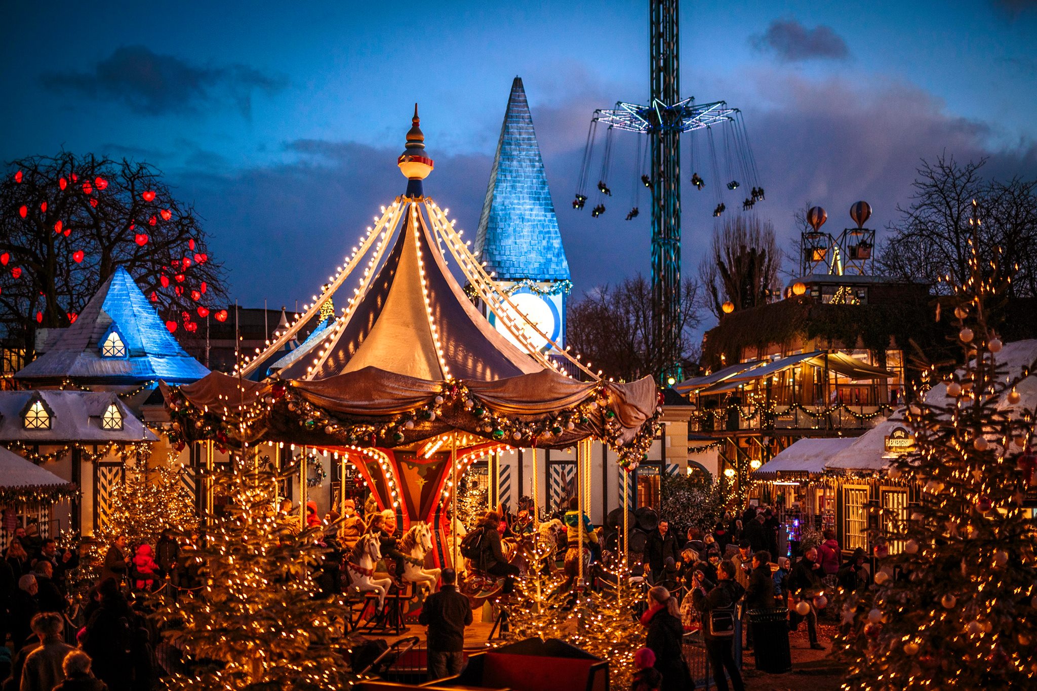 Tivoli Gardens in Denmark