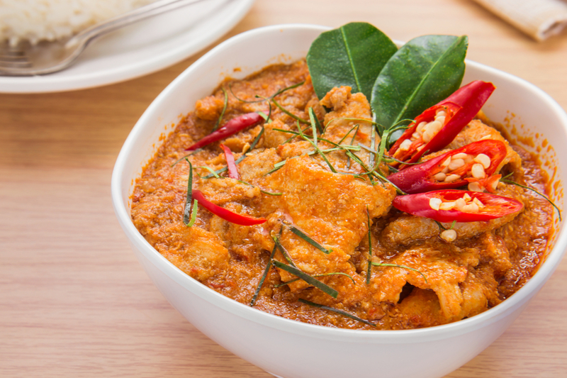 Spicy food in Malaysia