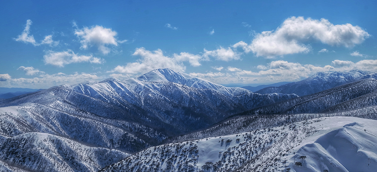 Mt Hotham, skiing in Australia