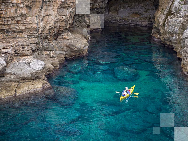 Put kayaking in the waters of Croatia on your bucket list today.