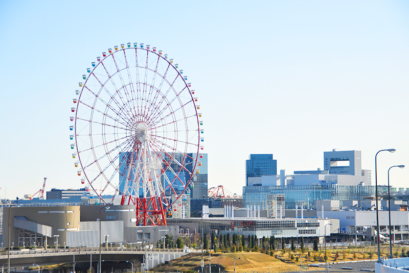 Ferris Wheel in Odaiba Tokyo, Japan