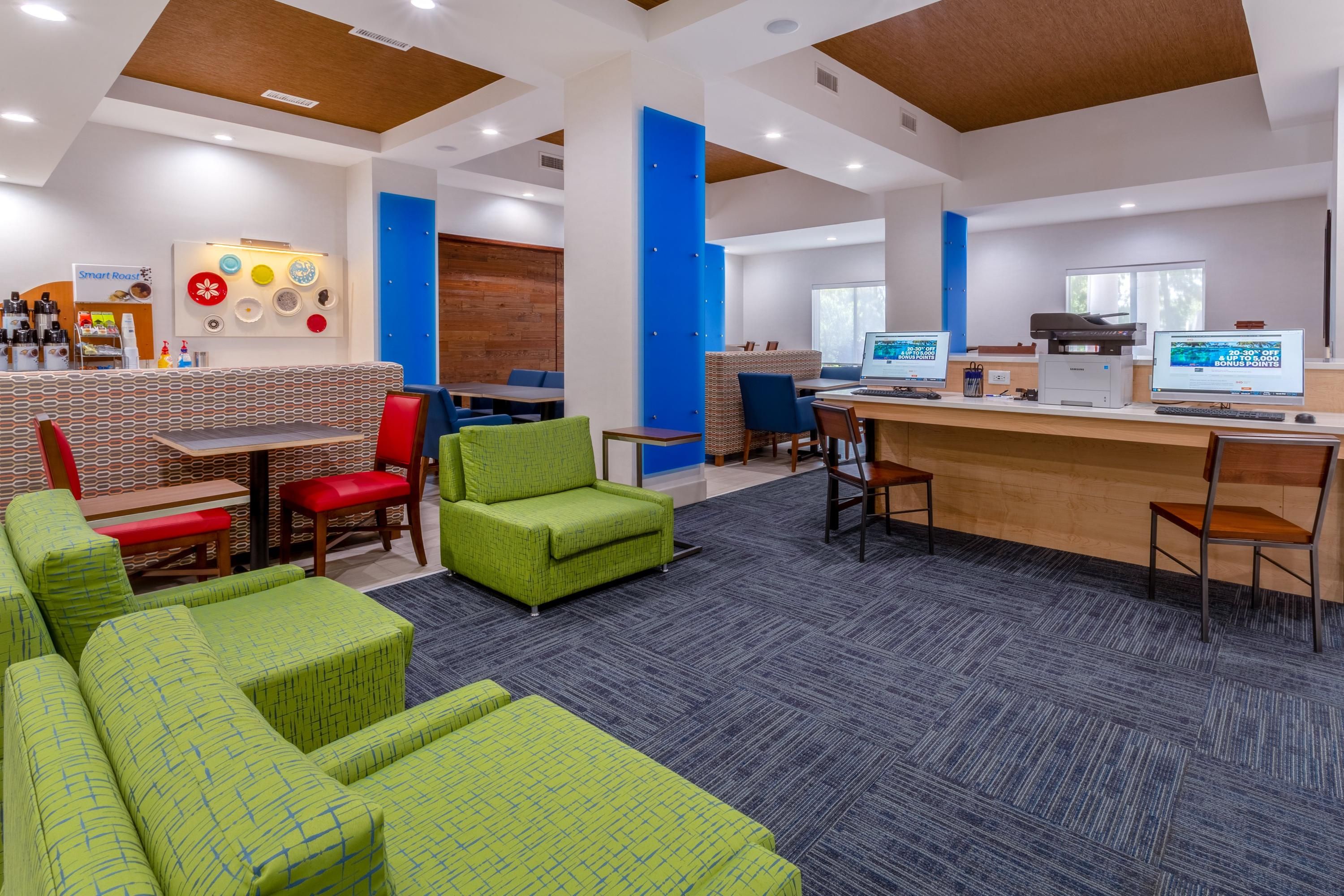 Front desk