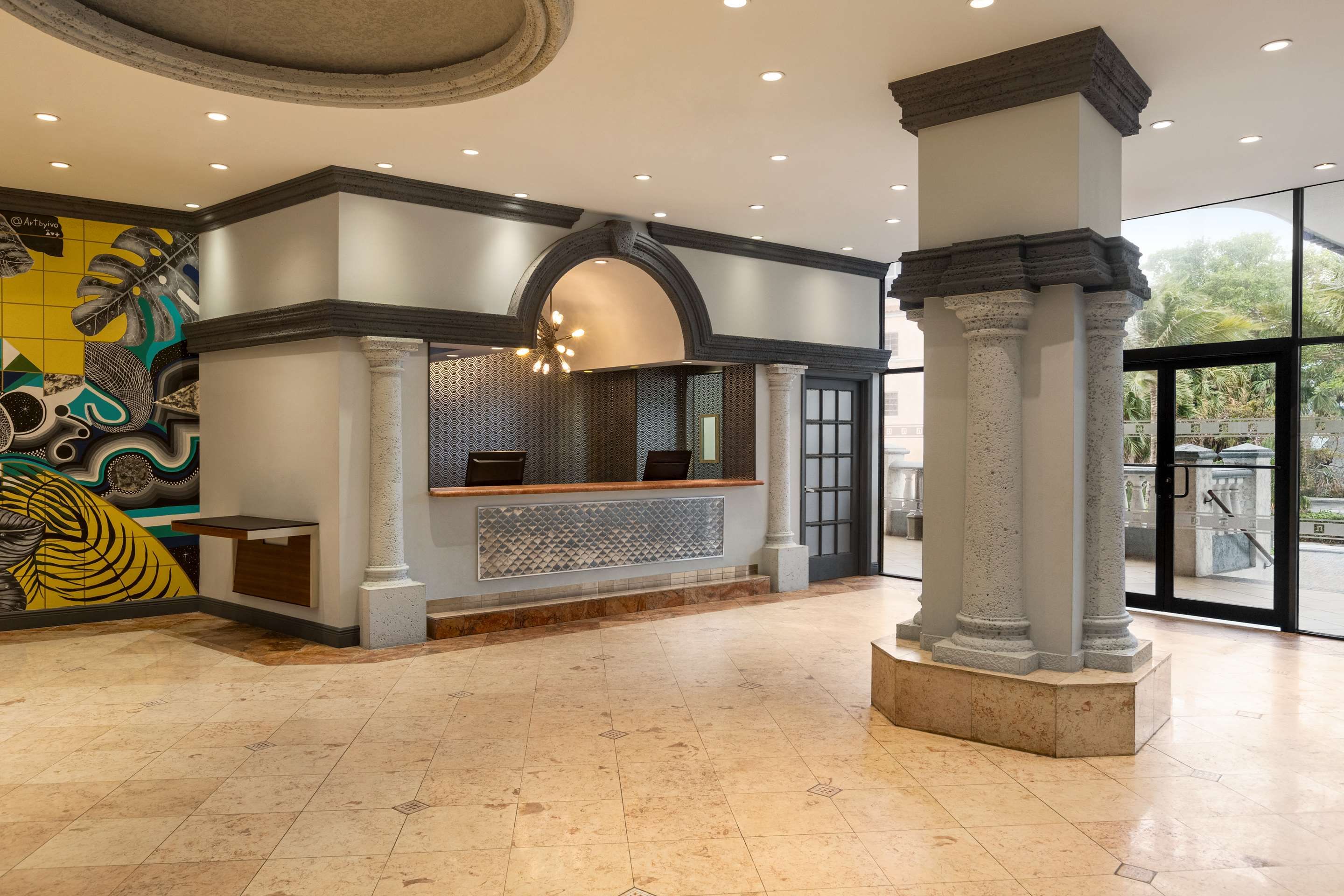 Front desk