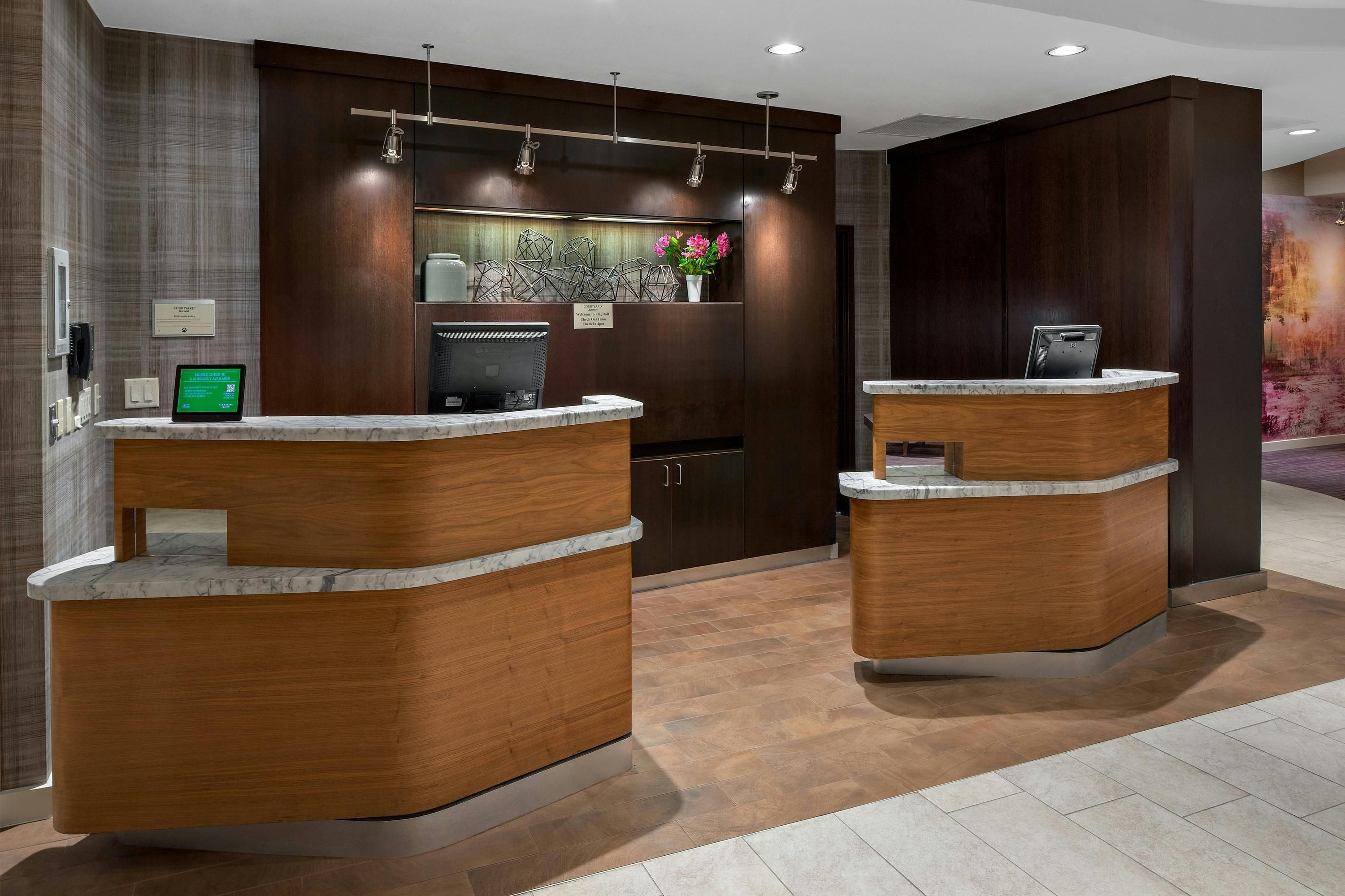 Front desk