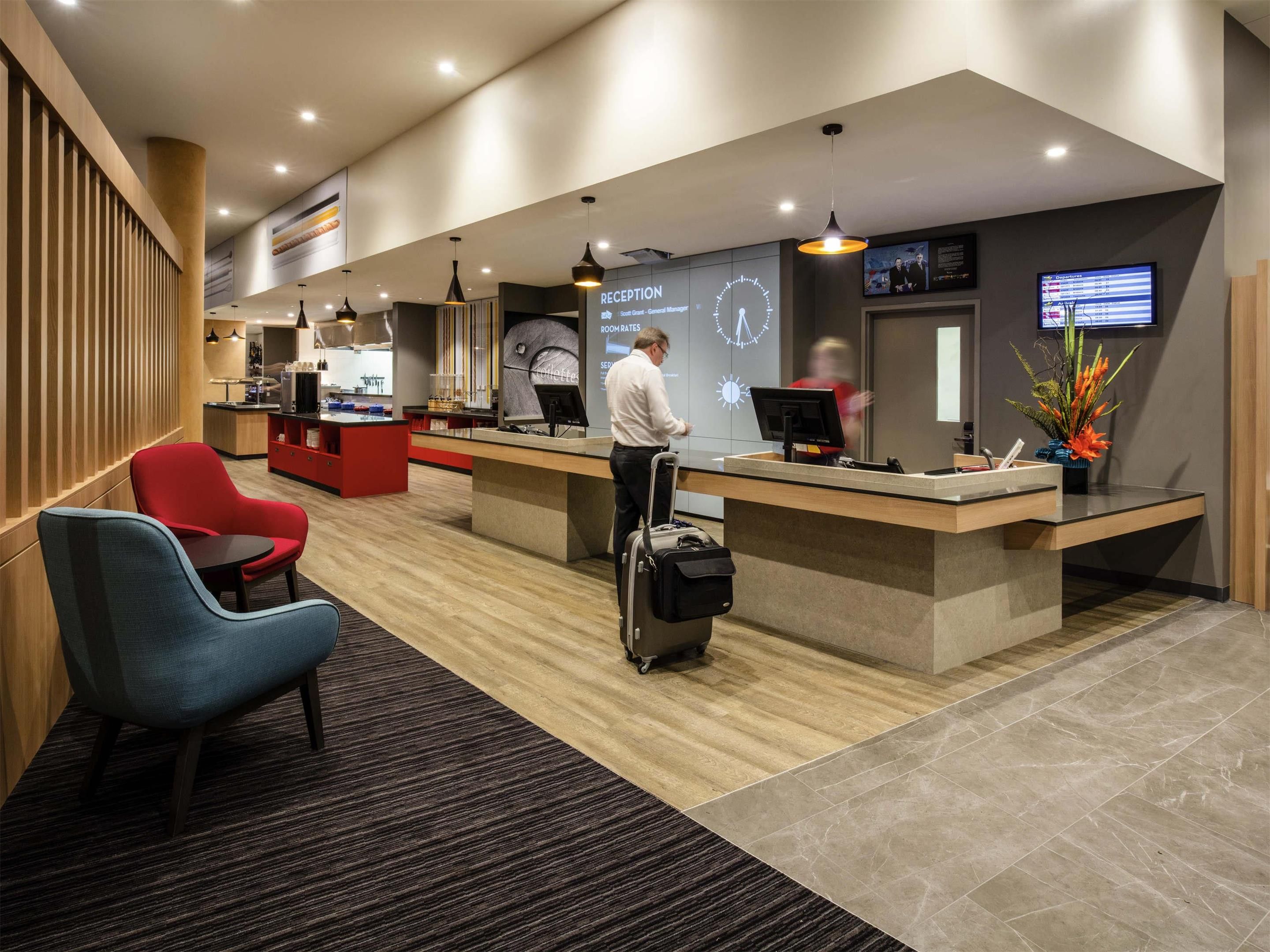 Front desk