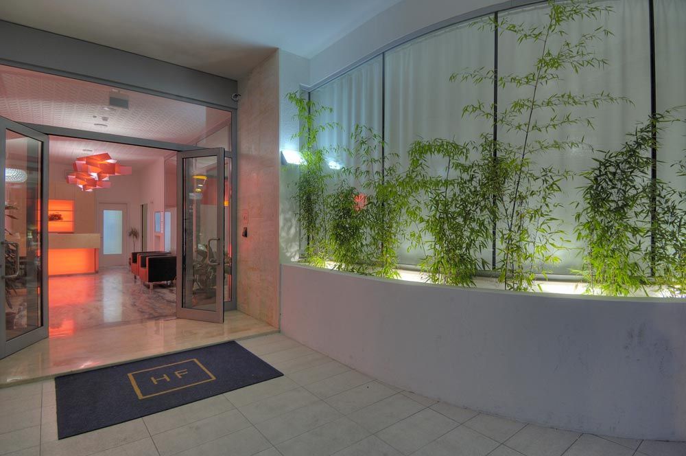 Hotel entrance