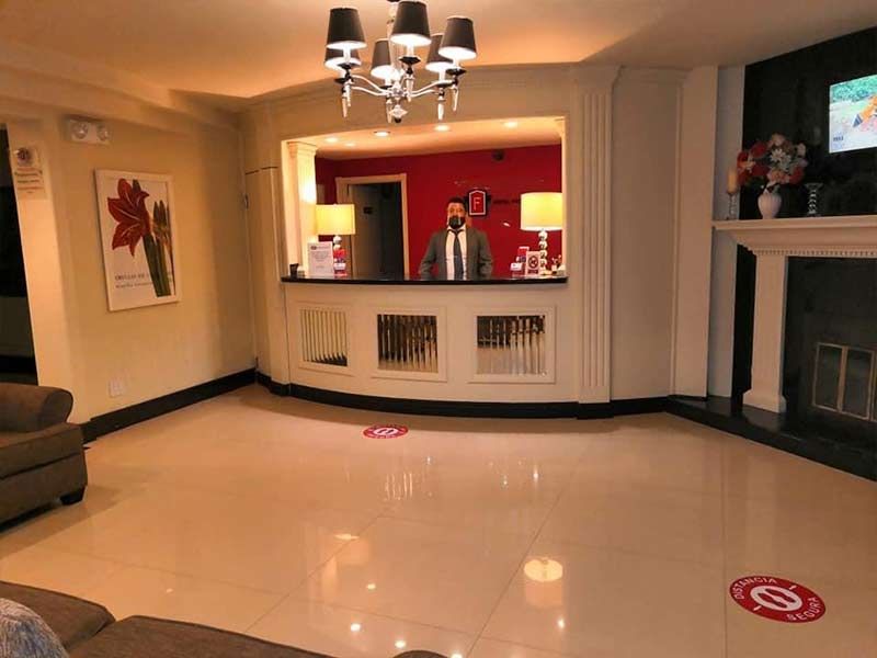 Front desk